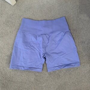 Aurola Lavender workout shorts